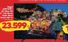 REGAL 65R75U01 4K ULTRA HD 65 İNÇ 165 EKRAN UYDU ALICILI SMART LED TV AKILLI TELEVİZYON REGAL 65R75U01 4K ULTRA HD 65 İNÇ 165 EKRAN UYDU ALICILI SMART LED TV AKILLI TELEVİZYON